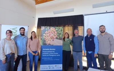 Con gran participación, se realizó jornada sobre pistacho y frutos secos en Casa de Piedra